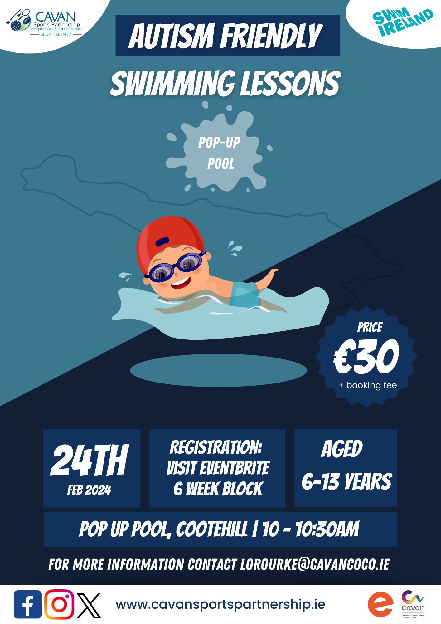 Autism Friendly Swimming Lessons