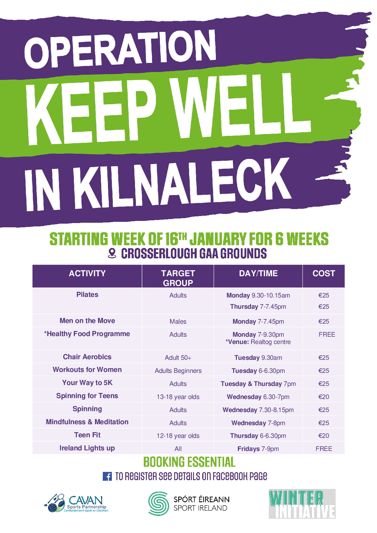 Kilnaleck Operation Keep Well