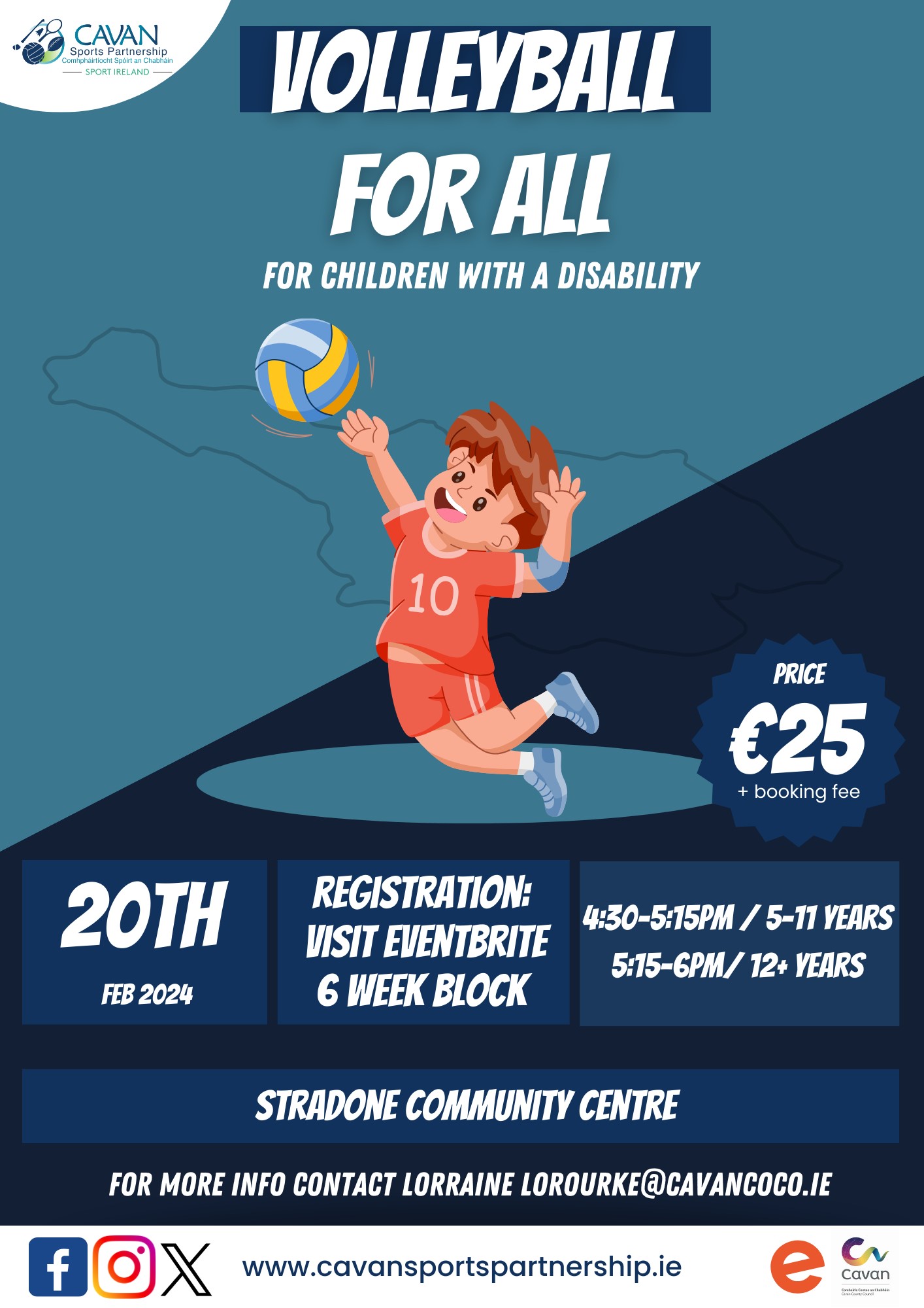 New Volleyball For All Programme starting in Stradone